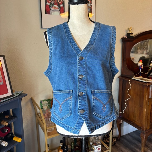 Denim Vest - Picture 2 of 4